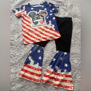 Girls “American Girl” Outfit